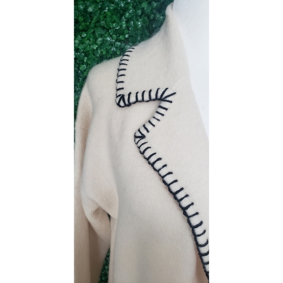 16. NWOT J.Crew Long sweater-coat - Picture 5 of 7